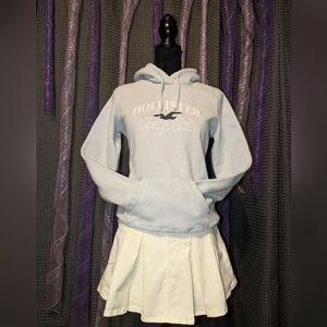 Vintage Y2K Refuge Off White Pleated Mini Skort